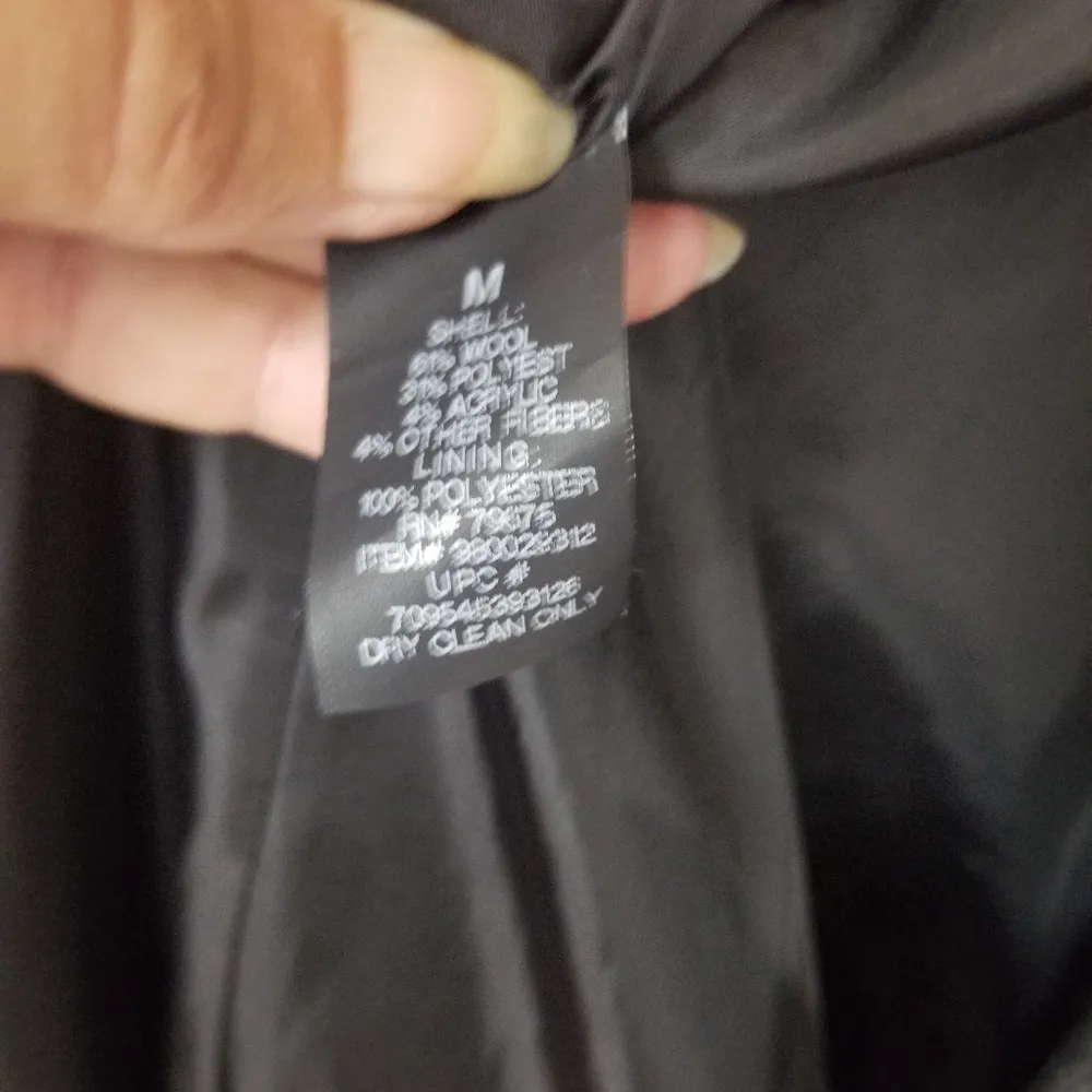 London Fog Wool Jacket. Charcoal Gray - Image 5