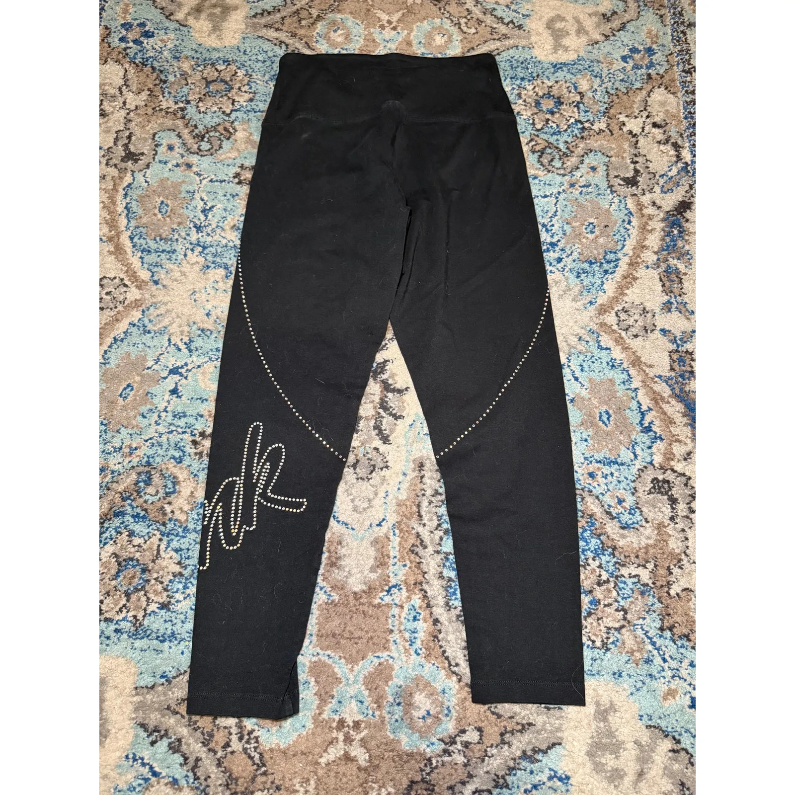 HTF Bling Pink Leggings - Image 4