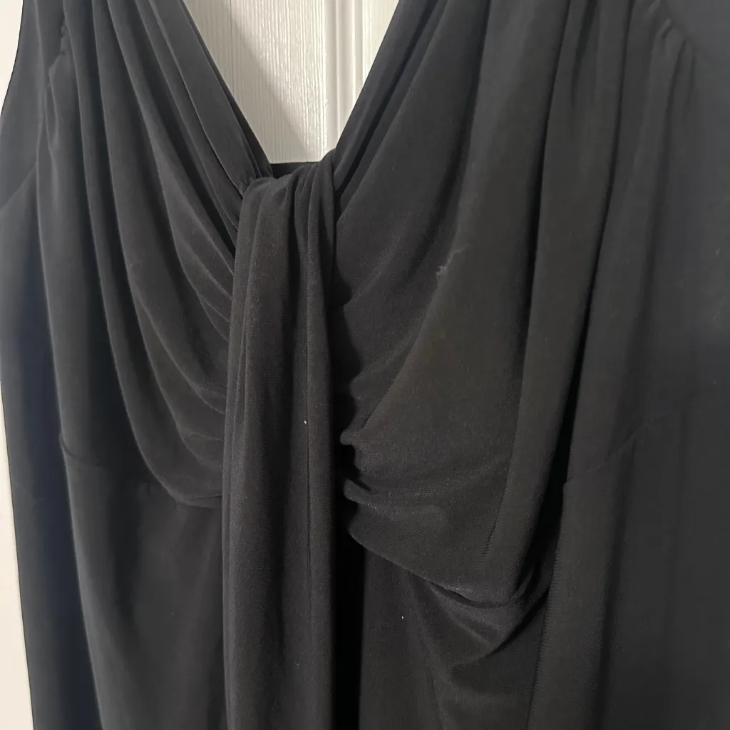 Antthony Original Black Simple Formal Stretchy Dress size 1X - Image 8