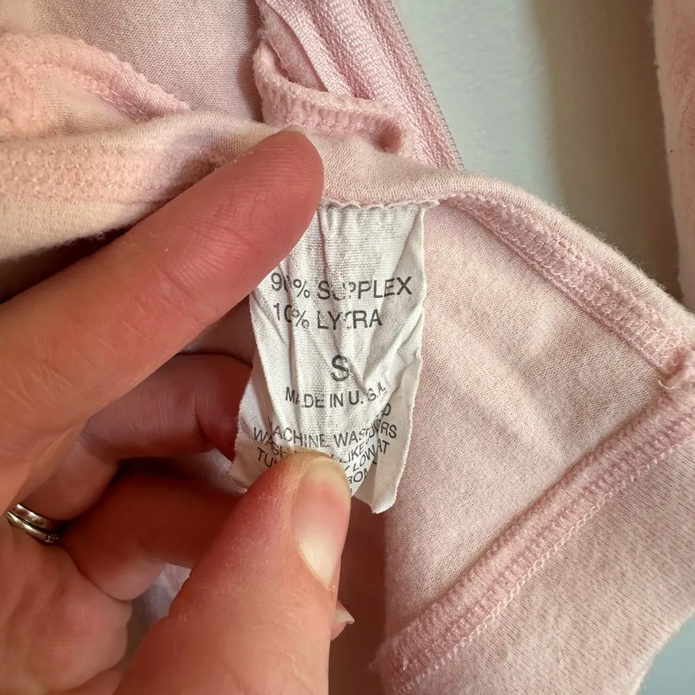 Beyond Yoga On the Go Mock Neck Pastel Pink Jacket - Image 3