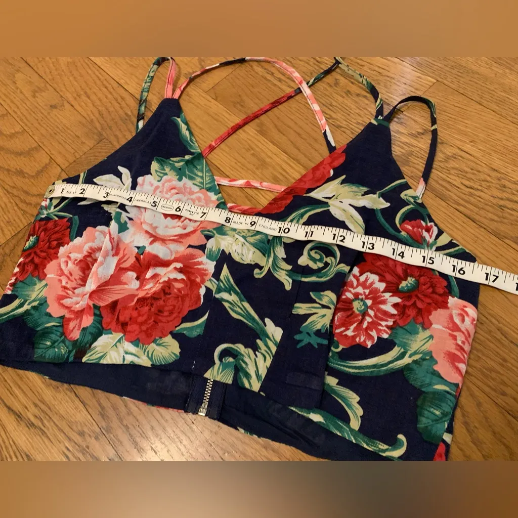 Floral print two piece midi skirt size M - Image 11