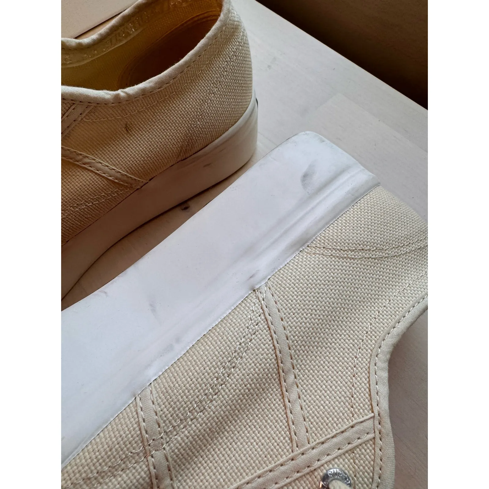 SUPERGA 2750 PLATFORM SNEAKERS CAMEL size 41.5 / US 10 - Image 5