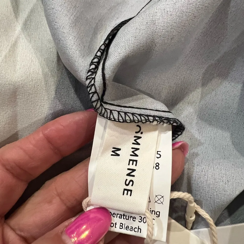 COMMENSE Large Floral Print Split Tube Long Dress COLOR - Image 7