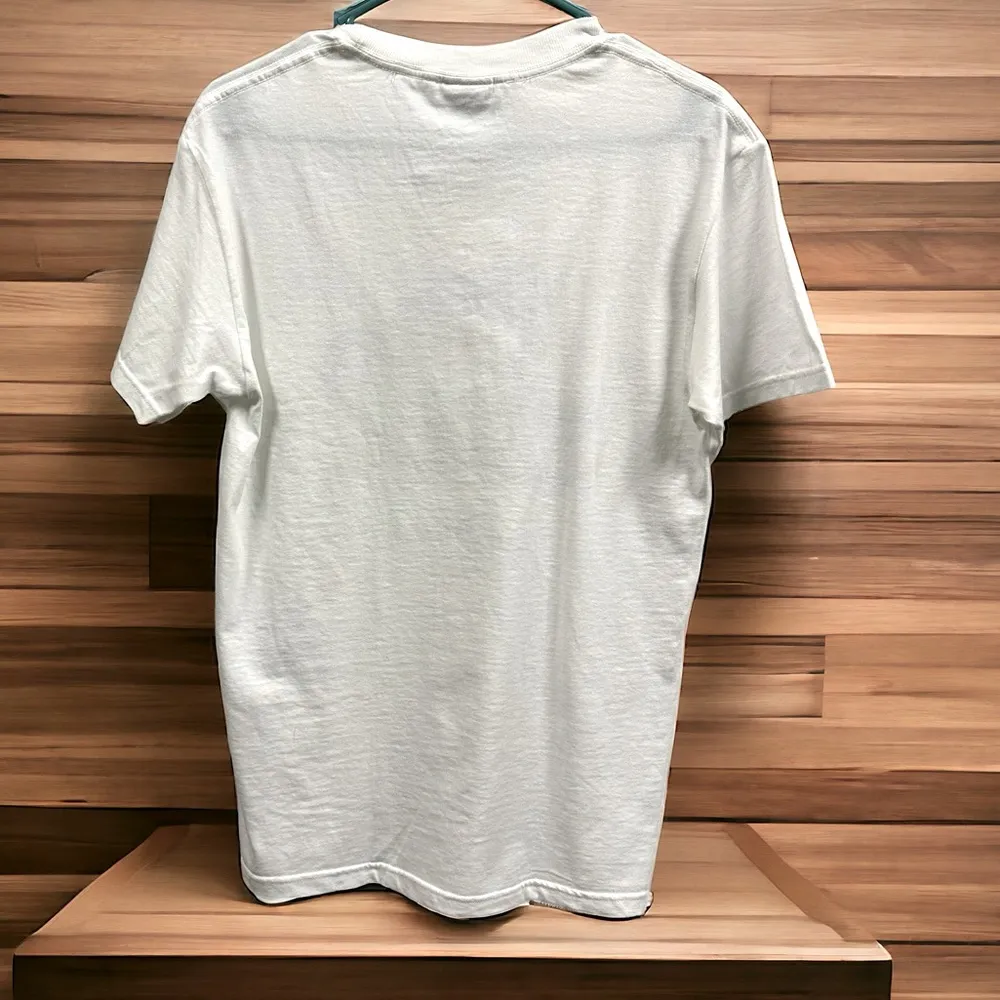 Hatley Tea Shirt White Cotton Graphic Short Sleeve Tee Victoria Canada Womens S - Image 7