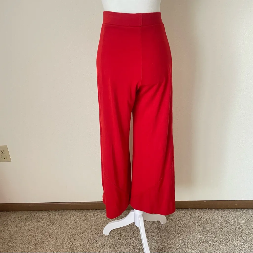 Alembika Wide Leg Viscose Blend Lagenlook Pants Size 6 (US 16 - Image 6