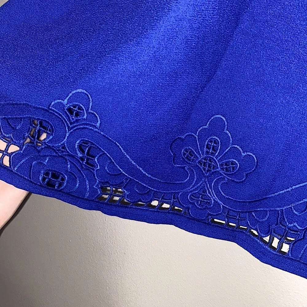 Halogen eyelet blouse top size XXS - Image 8