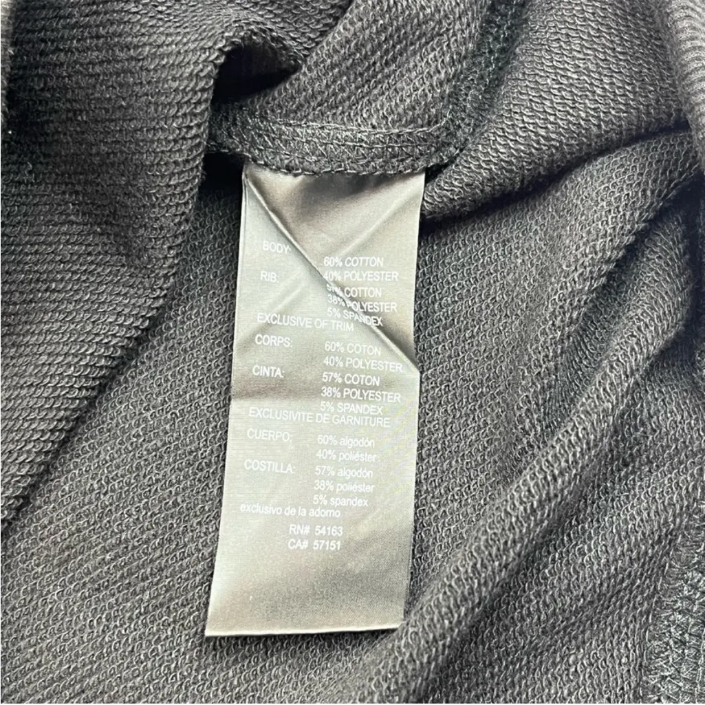 Karl Lagerfeld Paris Womens Size Medium Black Long Sleeve Sweatshirt *FLAWED* - Image 4