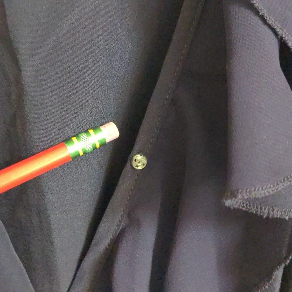 E By Eloise Womens Romper Playsuit Purple Ruffles Sleeveless Anthropologie M Size M - Image 6