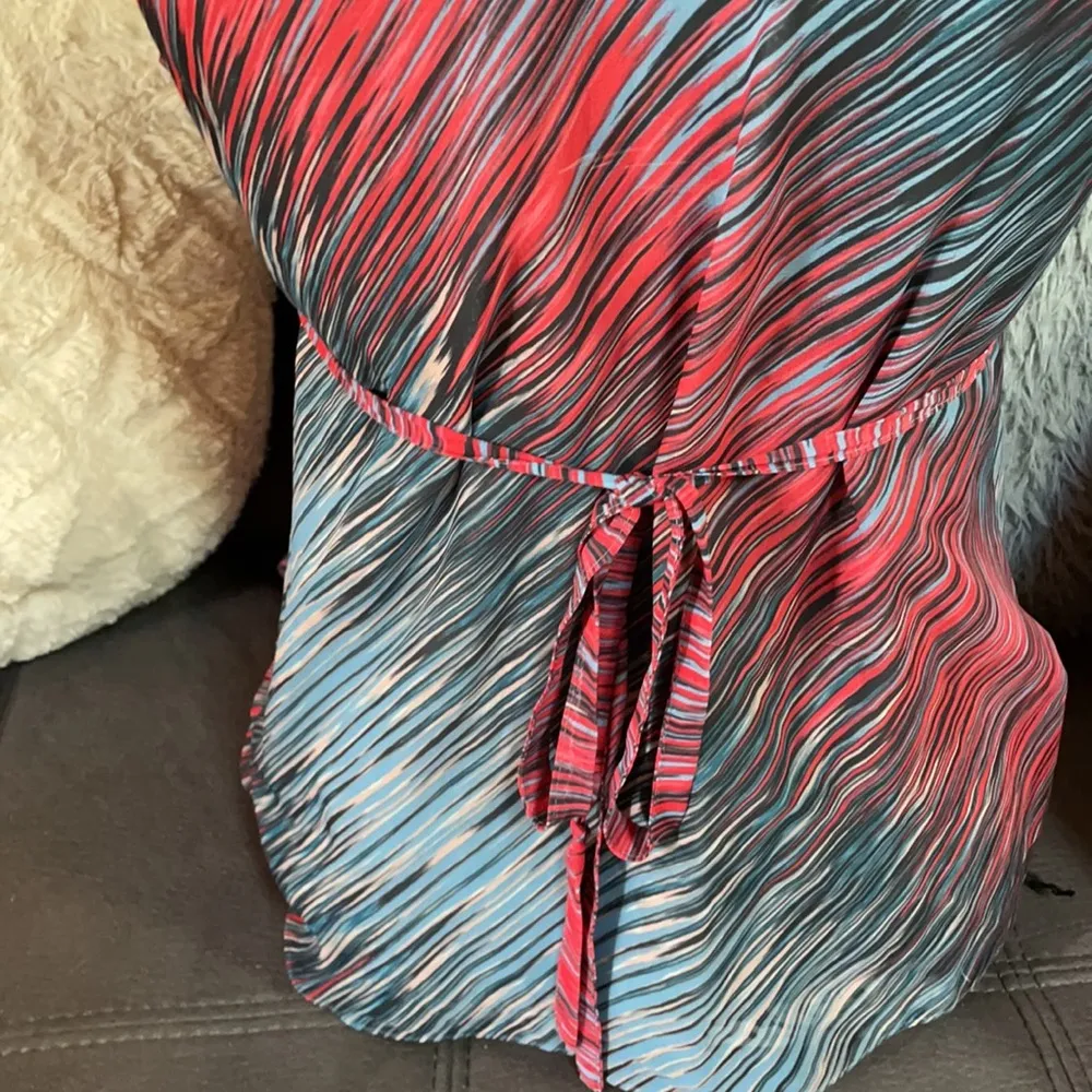 JENNIFER LOPEZ Colorful Tank Blouse Size Medium - Image 7