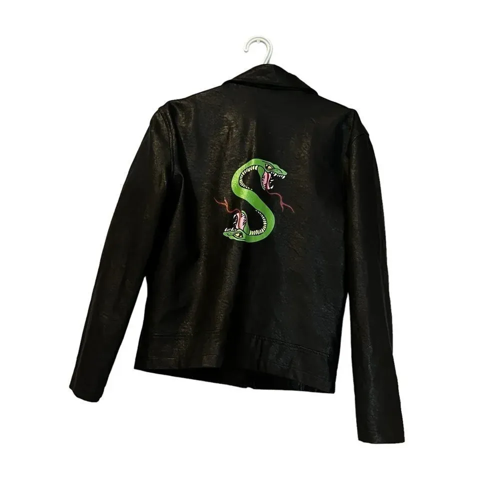 Southside Serpents black motto jacket Archie Comics Womens Xs - Image 3