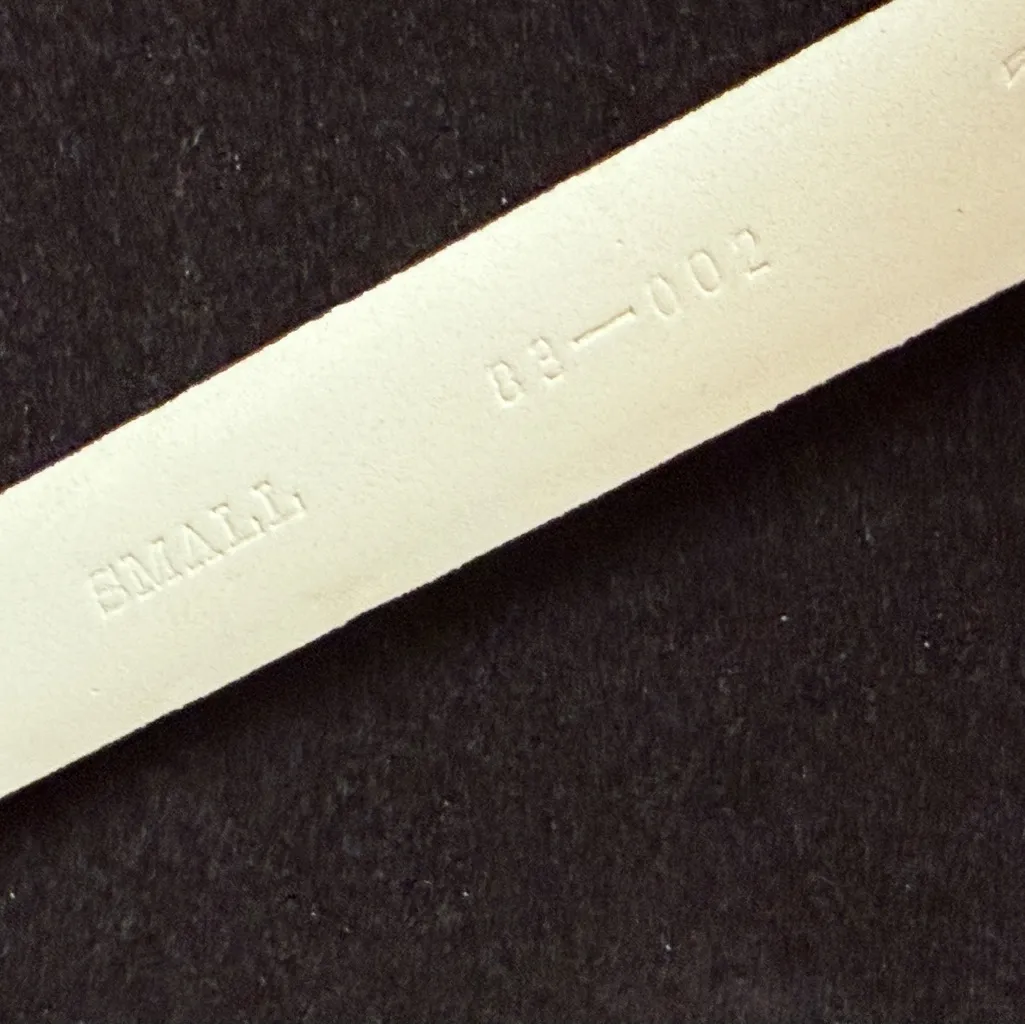 Talbots Brown Genuine Leather Textured Belt in Rich Brown Women’s Size S - Image 6