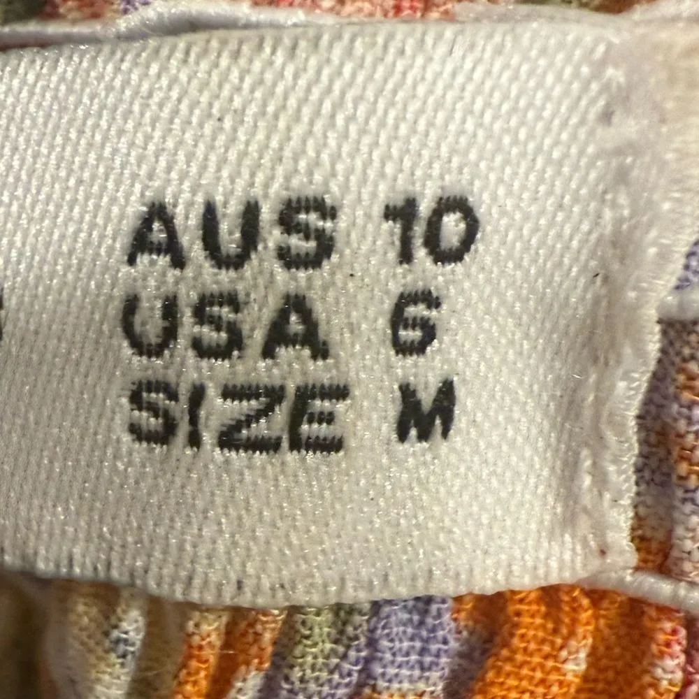 Faithfull the Brand Iris Ruched Mini Dress Meja Floral Size 6 Medium EUC - Image 5