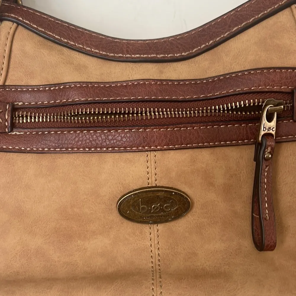 BOC Born Cronton crossbody Vegan leather purse Multiple Pockets Tan Brown 🔷 - Image 2