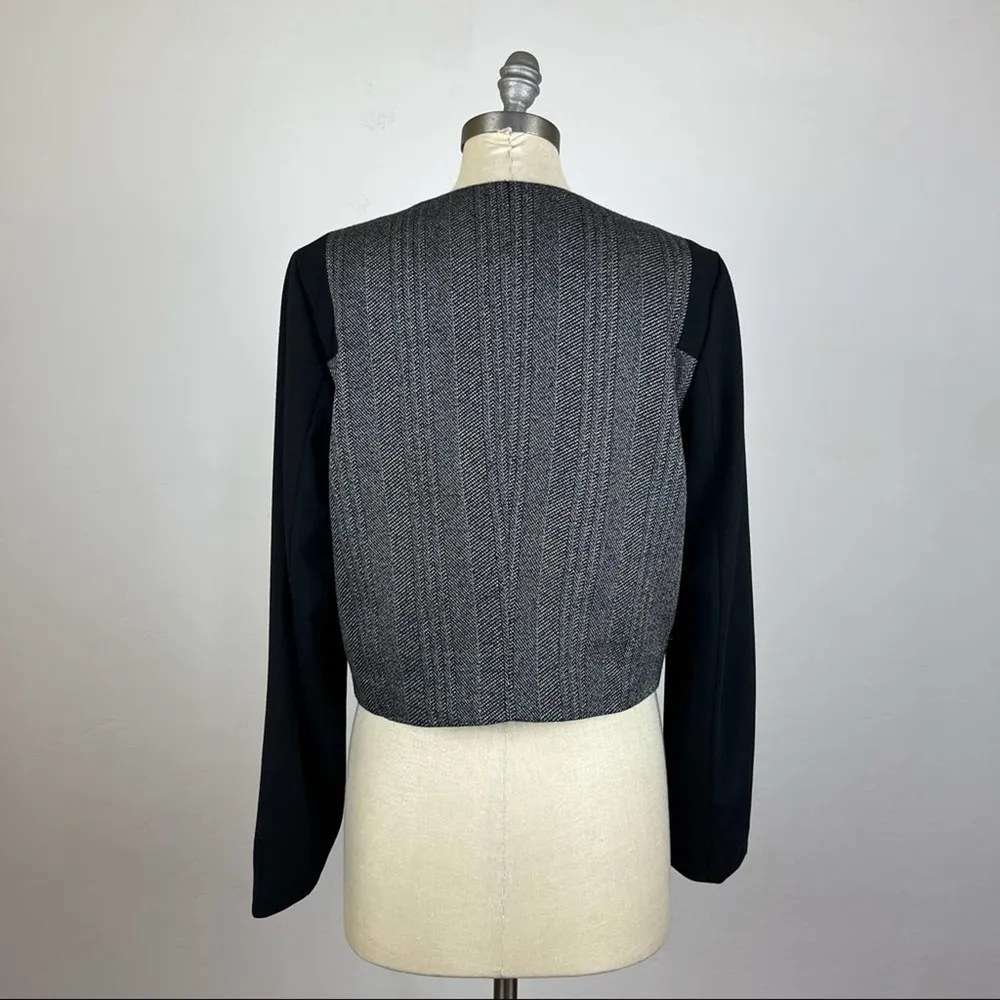View by Walter Baker Tweed Asymmetric Zip Jacket - Image 5
