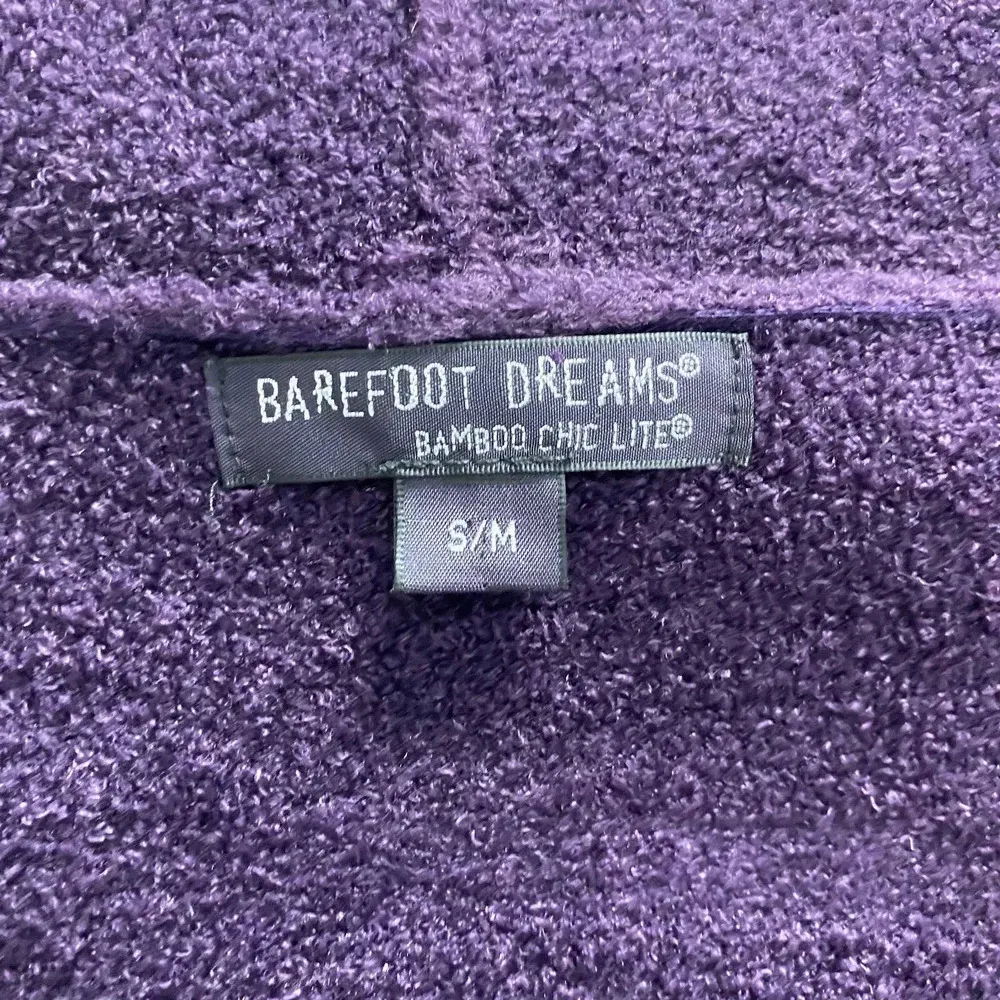 Barefoot Dreams CozyChic Lite Calypso Wrap Cardigan in Purple Size US S/M - Image 10