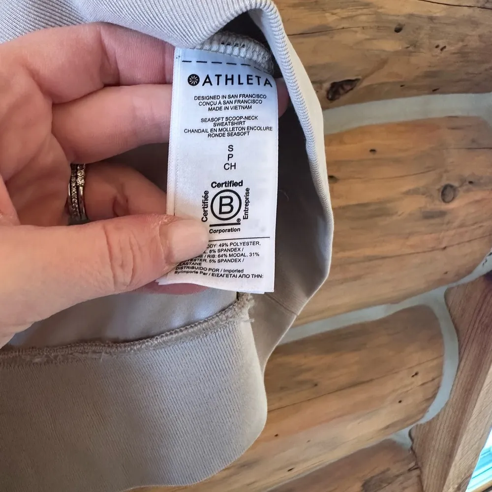 Athleta Seasoft Scoop Neck Sweatshirt - Image 4