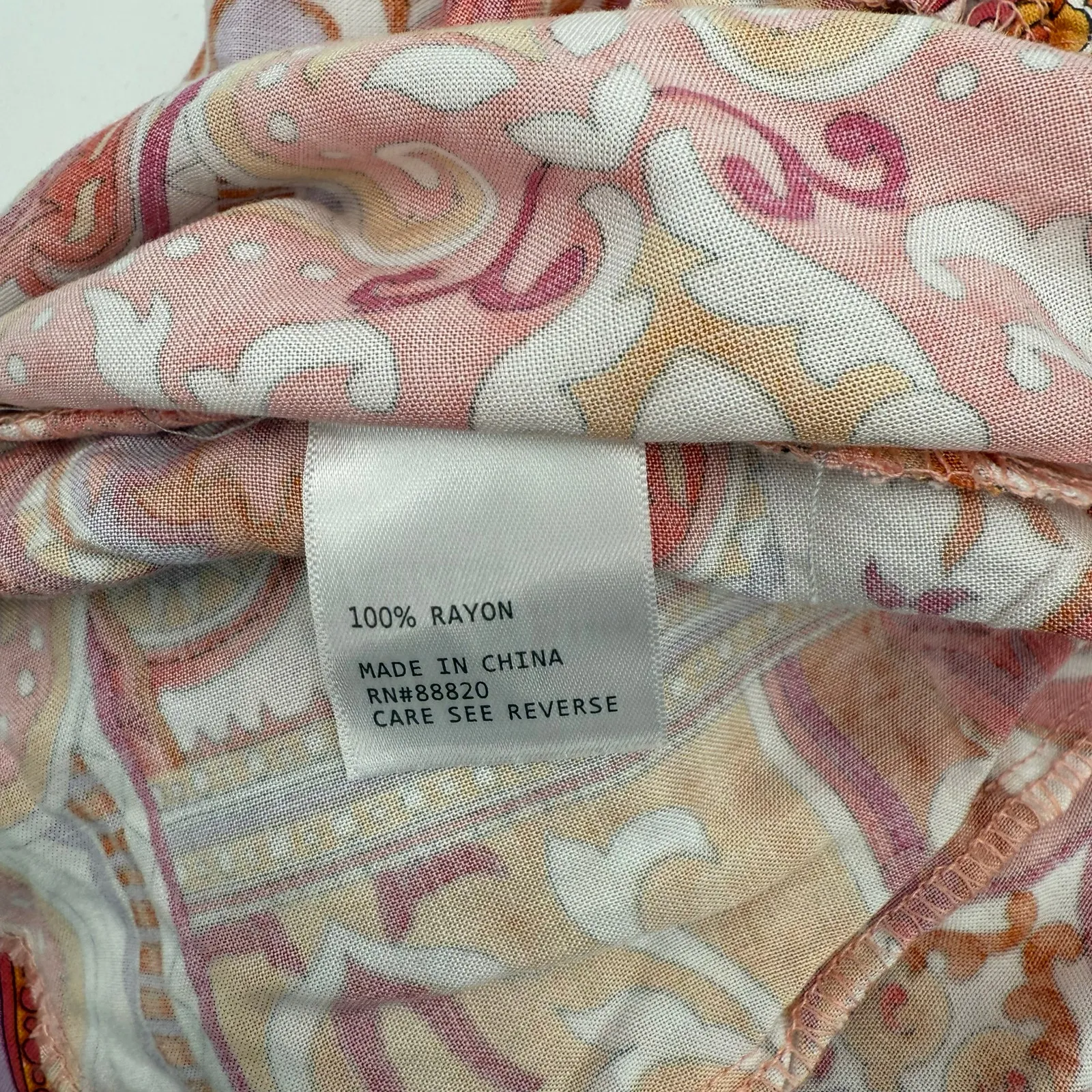 Haute Hippie Pants Size Medium Tropical Patchwork Wide Leg Palazzo Resort Travel - Image 10