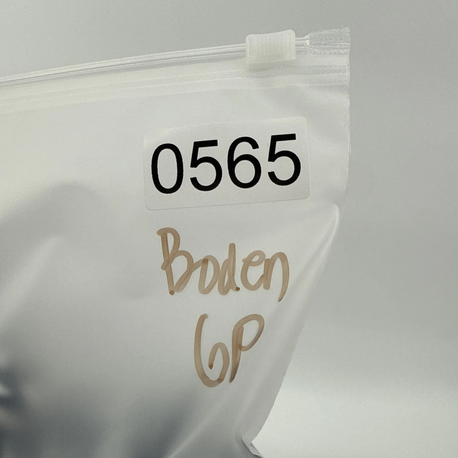 NWOT Boden Ines Navy White Leaf Print Flutter Sleeve Petite Dress SZ 6P No Belt Blue - Image 12