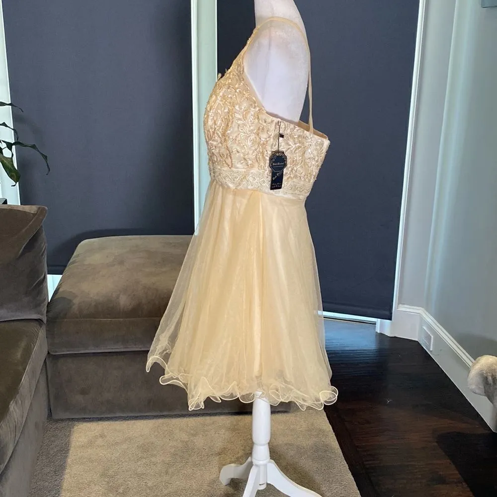 Women’s Sleeveless Short Prom Party Dress Size 14 NWT *READ DESCRIPTION - Image 5