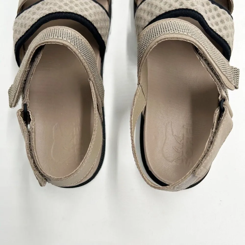 Sorel WOMEN'S ROAMING DECON SLINGBACK SANDAL Taupe Gray Tan Size 9.5 - Image 7