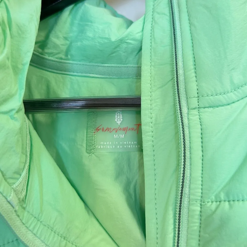 FREE PEOPLE Movement Pippa Packable Puffer in Bright Jade Size Medium NWT Green - Image 7