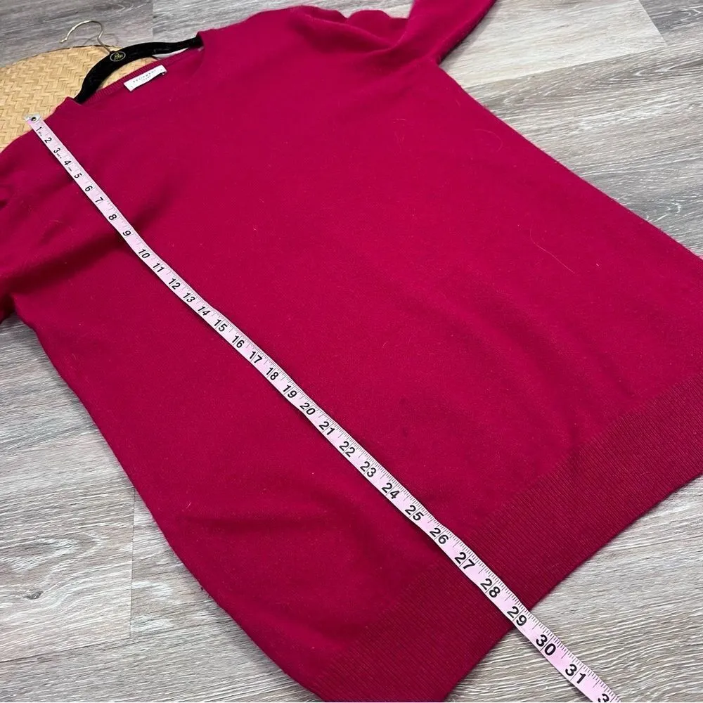 Equipment red 100% cashmere crewneck‎ sweater - Image 5