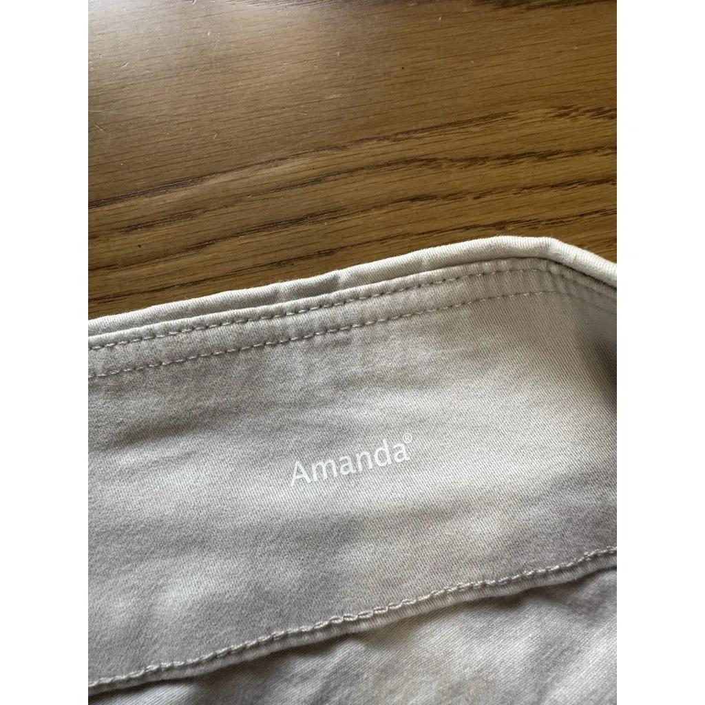 Gloria Vanderbilt Amanda All Around Slimming Effect Pull On Style Shorts Sz 22W - Image 4