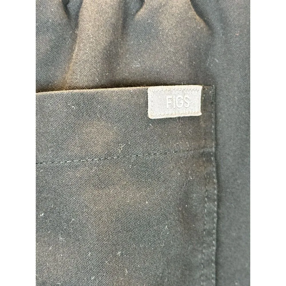 FIGS  Women's TW2000R Size S Black Yola Skinny Scrub Pants EUC - Image 7