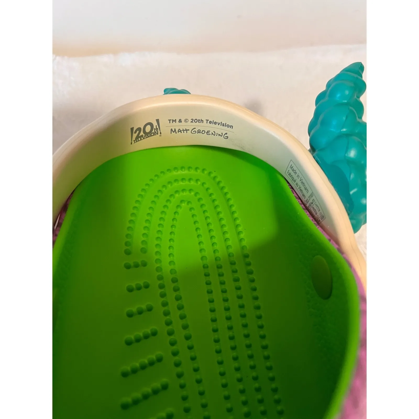 Crocs The Simpsons Krusty the Clown Jibbitz Clogs Multi Color Size M9 W11 NWT - Image 8