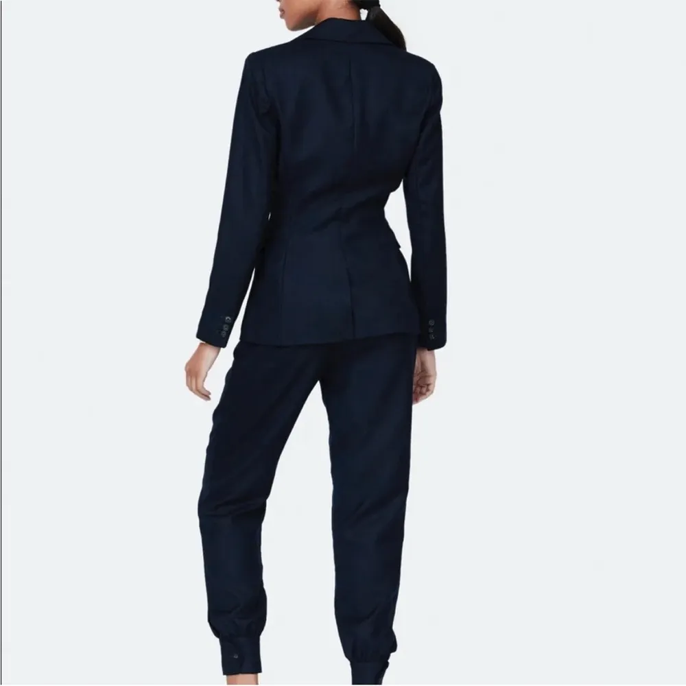 Billie the Label Jamie Blazer in Midnight, Size XS NEW w/Tag Blue - Image 3