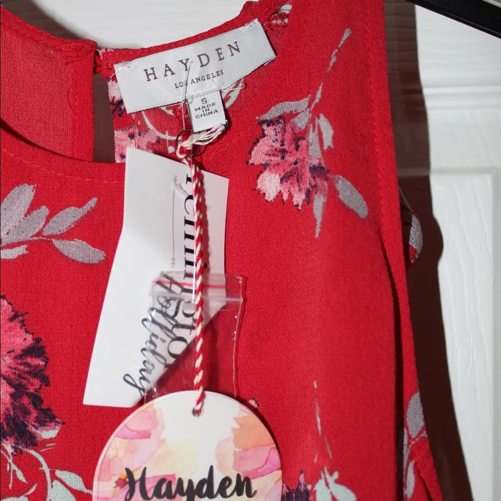 NWT super cute floral tank - Image 4
