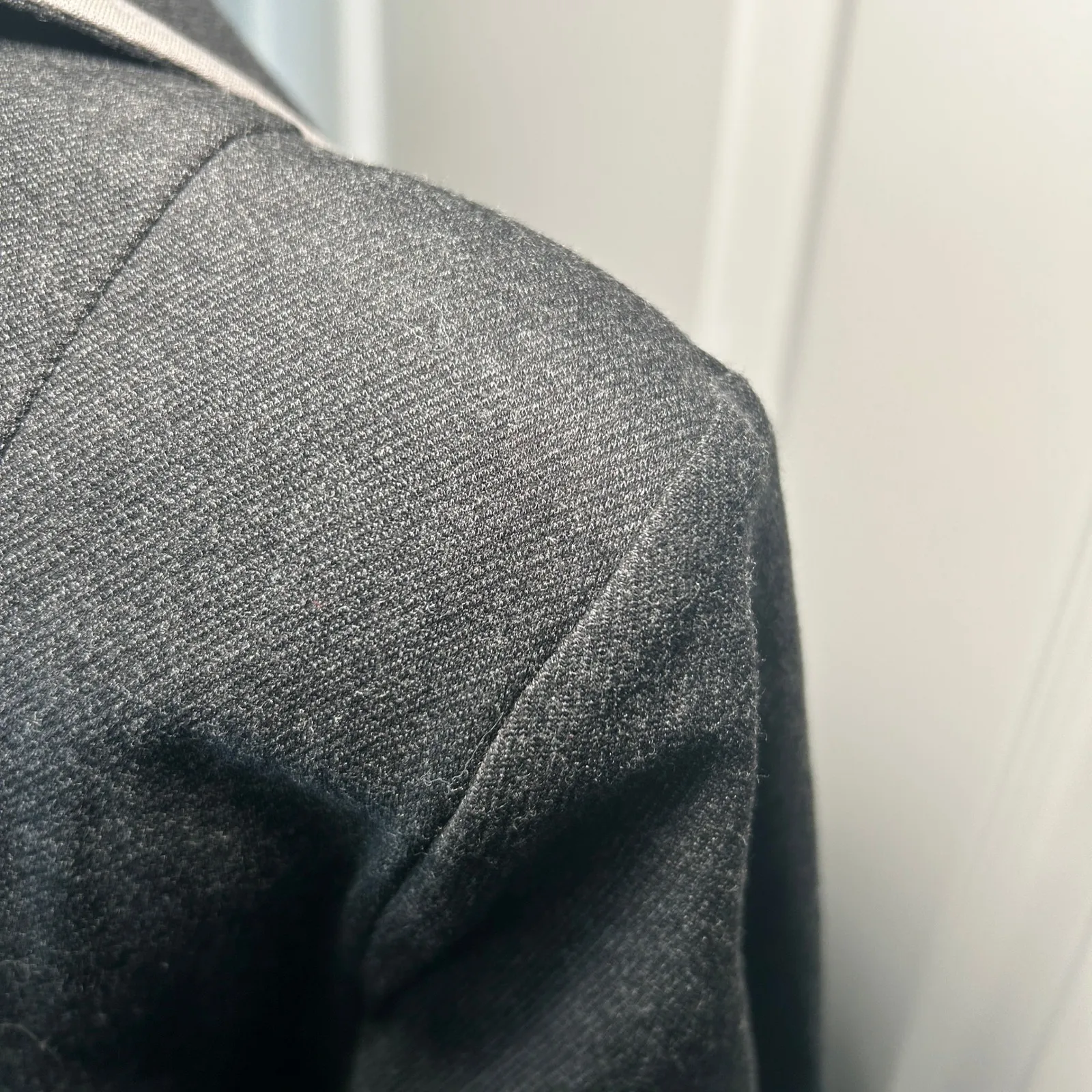 Cabi Women's Gray Knit Blazer Jacket Size Small Casual‎ Office Style 3030 - Image 6