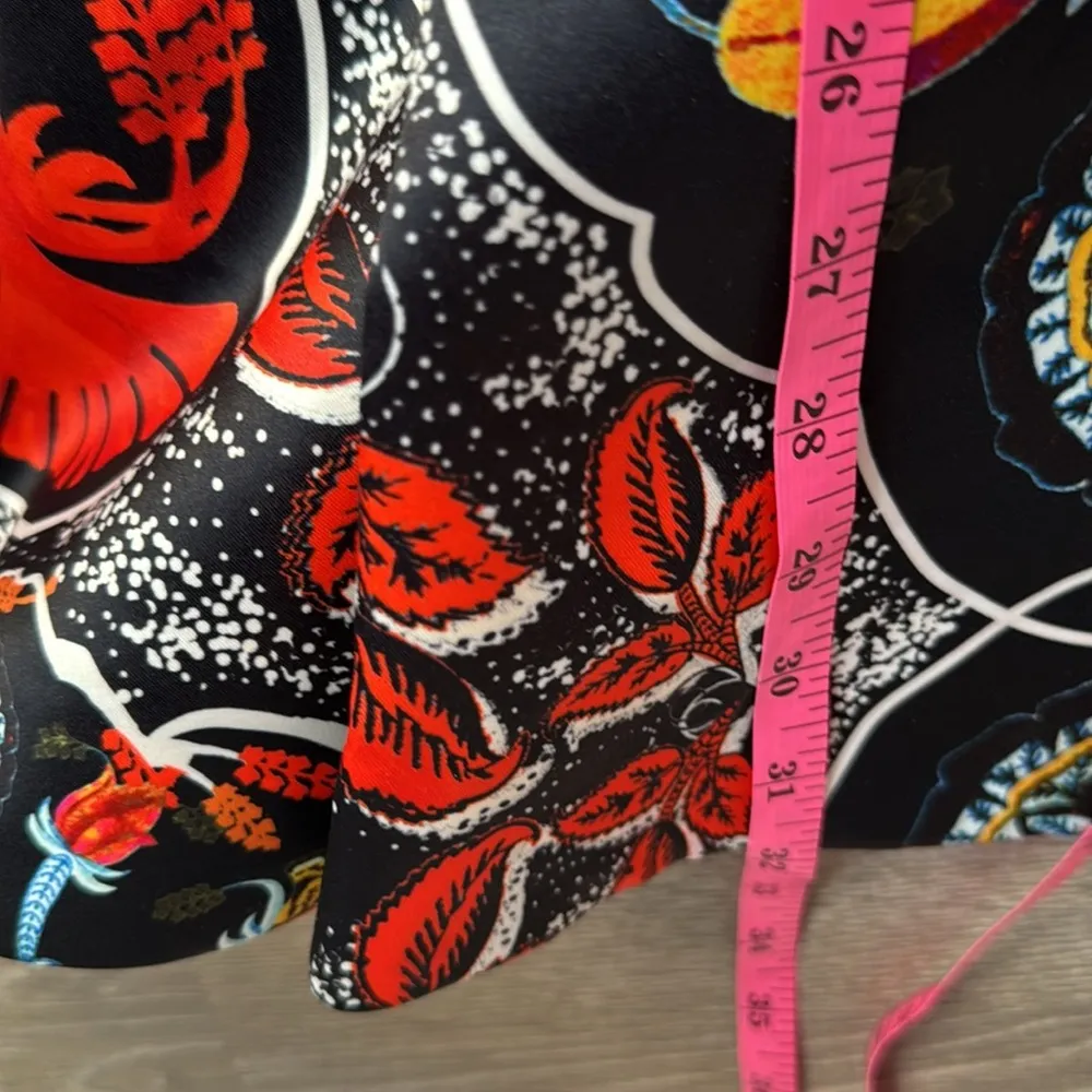 Alice + Olivia Kourtney Box Pleat Dress Baroque Multi 0 - Image 12