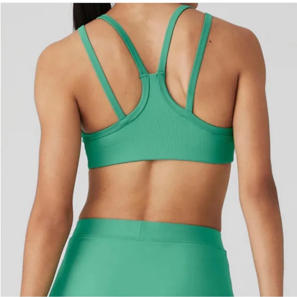 Alo Sports Bra - Kelly Green - Image 2