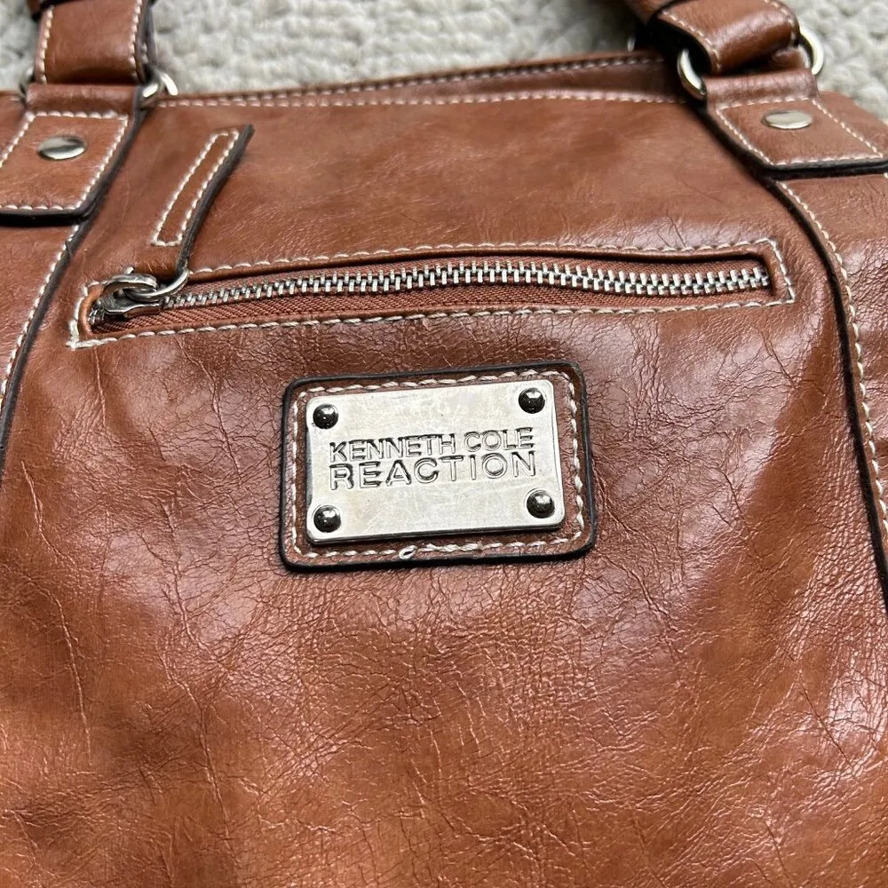 Kenneth Cole Reaction Brown Shoulder Bag - Image 4