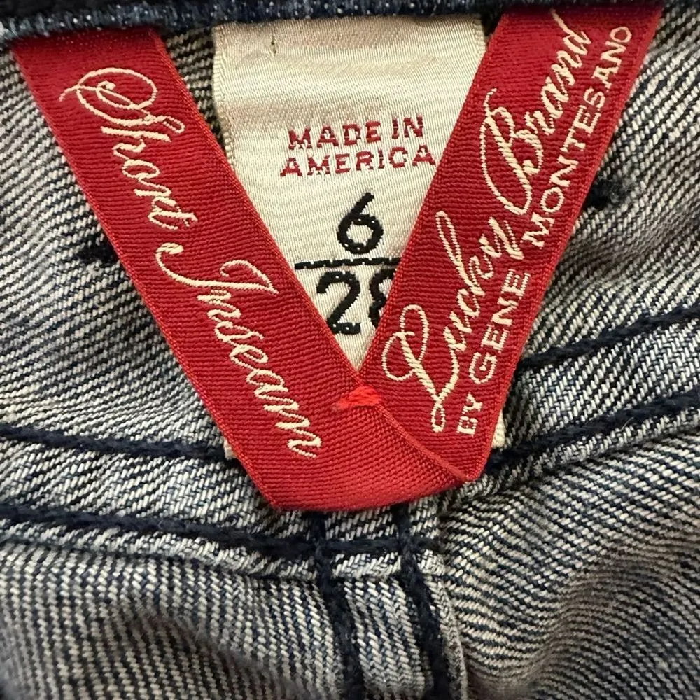 Lucky Brand‎ Whiskered Slightly Distressed Low Rise Sweet Boot Womens Size 6 - Image 5