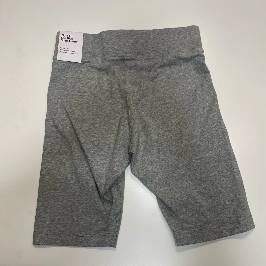 Nike Heather Gray Tight‎ Fit Shorts - Image 3