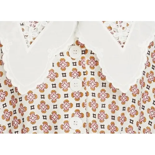 Maje Romelange Lace Collar Dress‎ Size 10 - Image 3