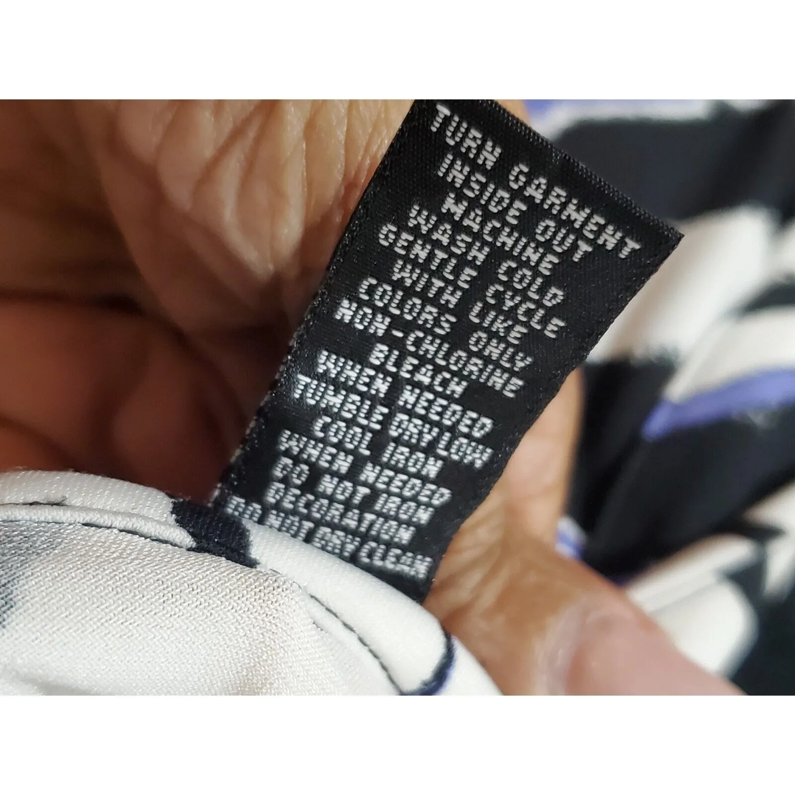 Alfani Women's Multicolor Polyester Round Neck Long Sleeve Top Blouse Size Large - Image 10