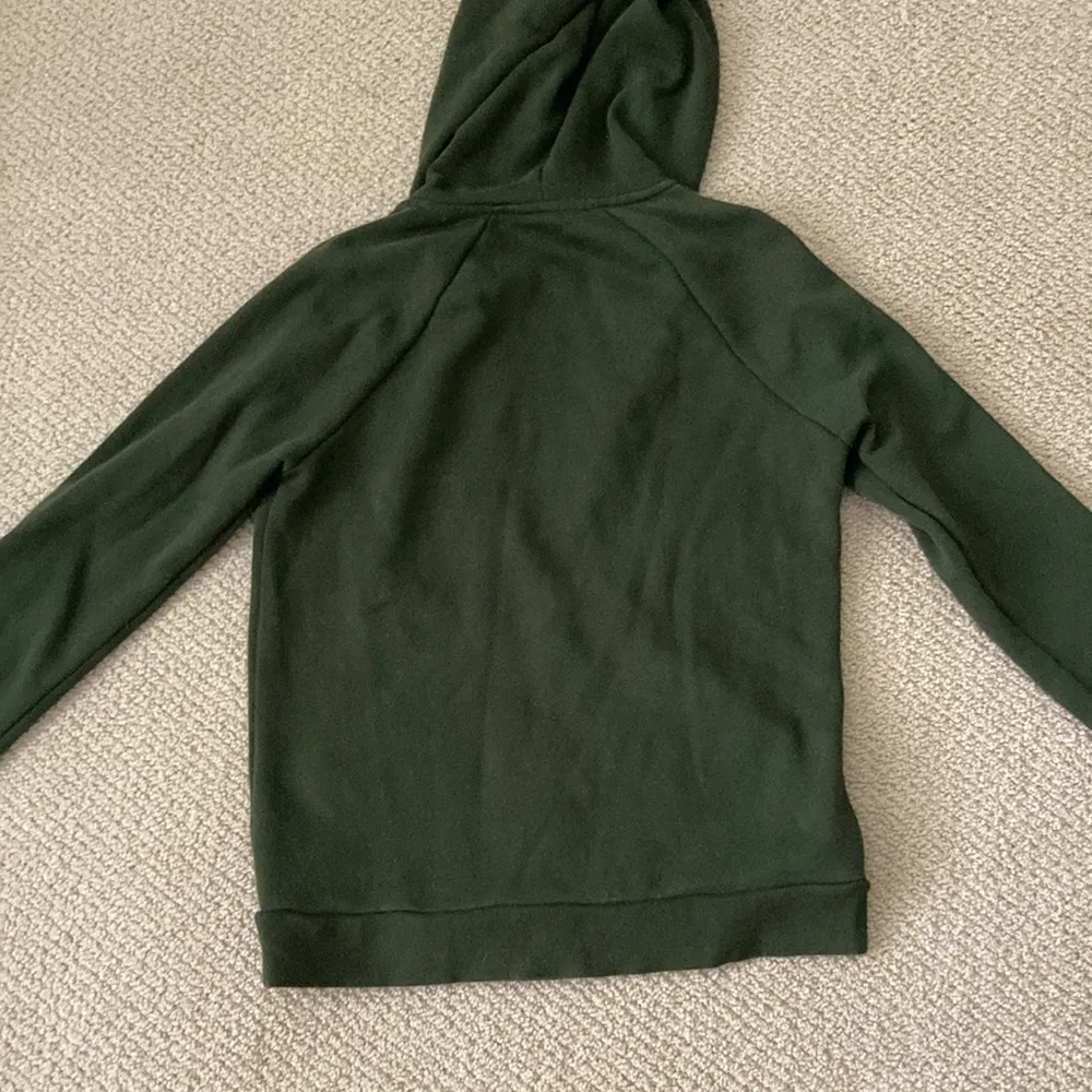 NEW Fabletics Ruby Long Sleeve Hoodie Green Hooded Jacket Zip Up Cotton XS NWOT - Image 9