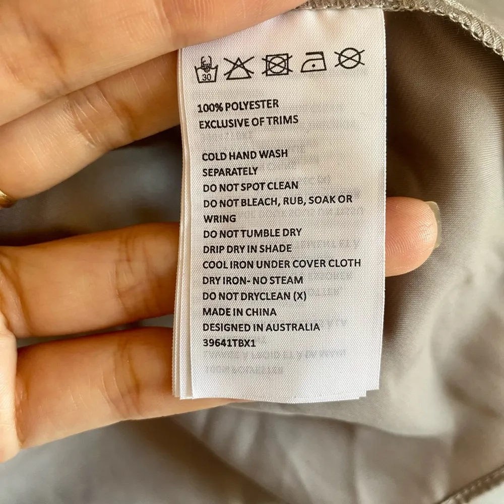 Bardot Satin Wrap Blouse NWT - Image 8