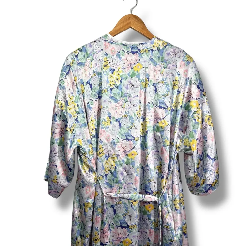 Elysian Fields Floral Robe and Sleep Top Pink Size L - Image 6