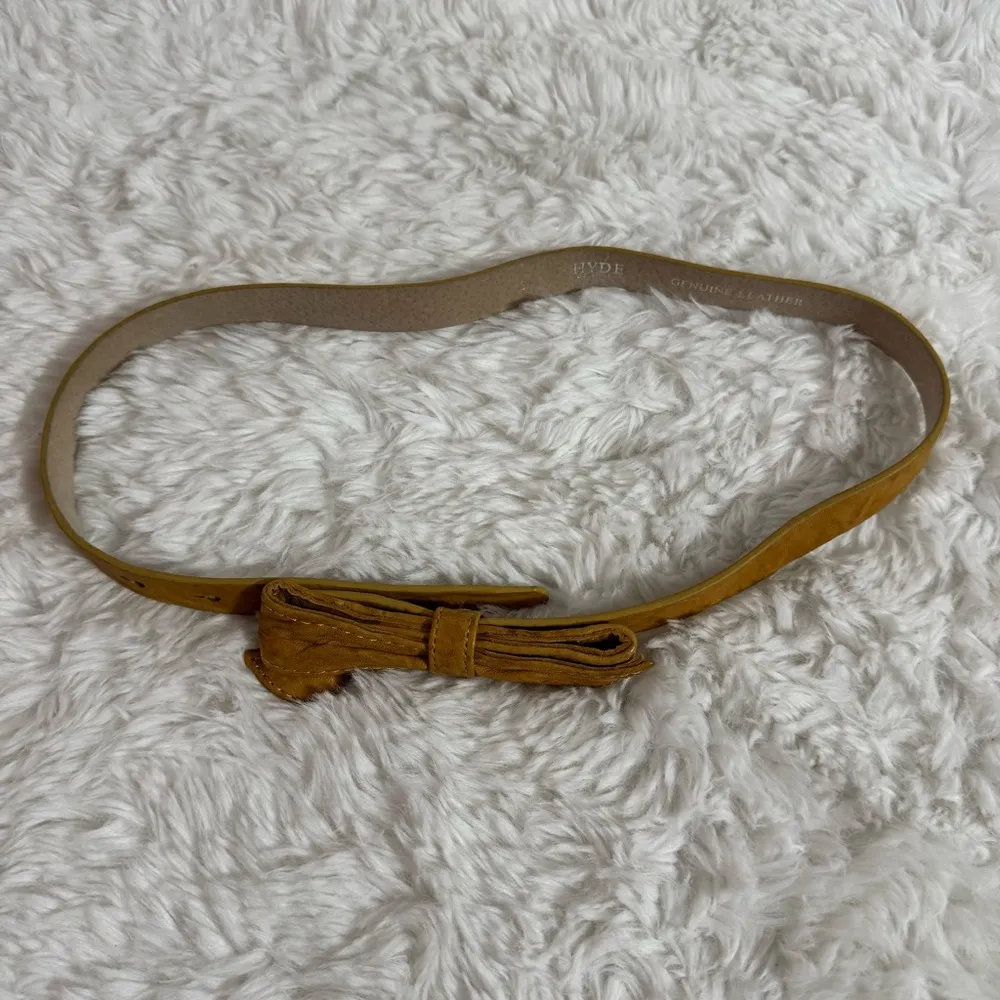 Hyde Mustard Yellow Belt Size Small Tan - Image 10