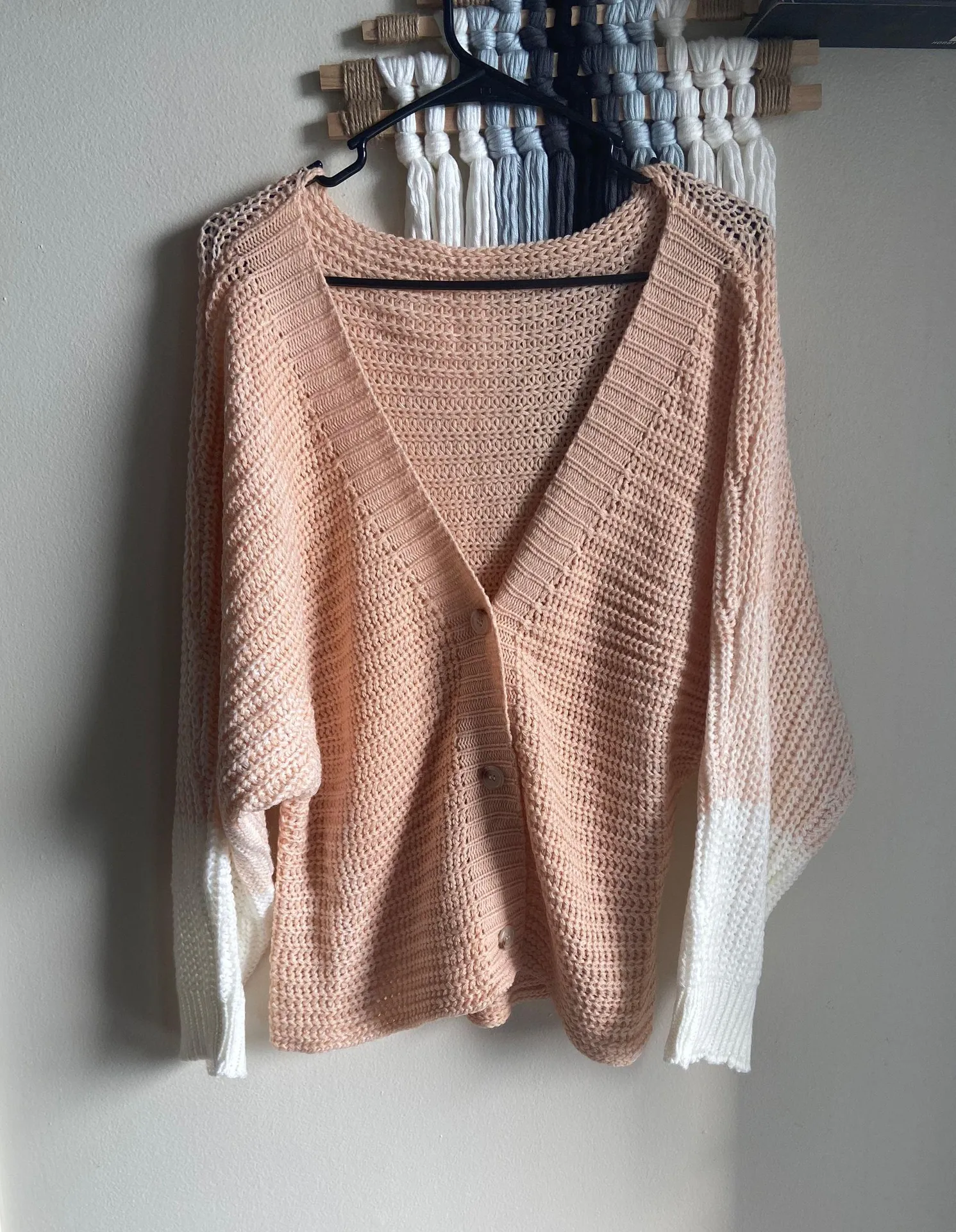 Pink Ombré Cardigan Size M - Image 2