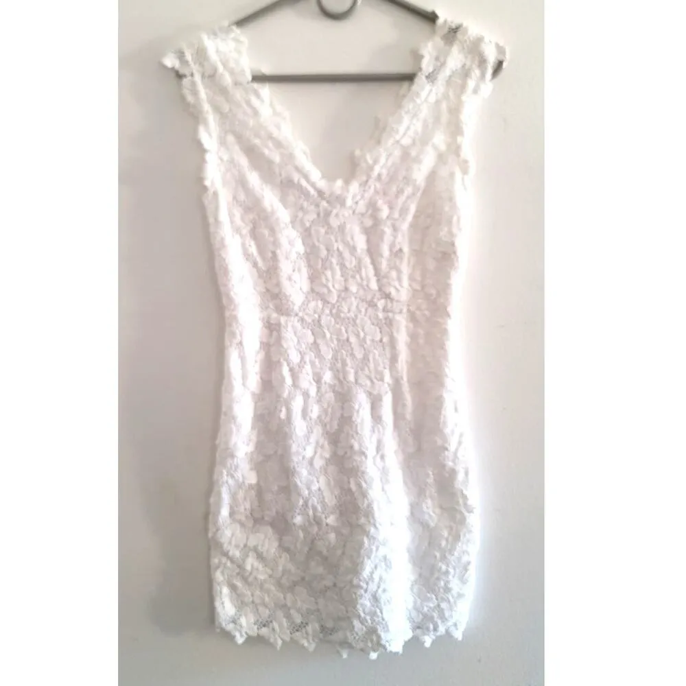 Lilly Pulitzer Reeve Shift Butterfly Lace Dress Resort White Papillion Lace 2 - Image 2