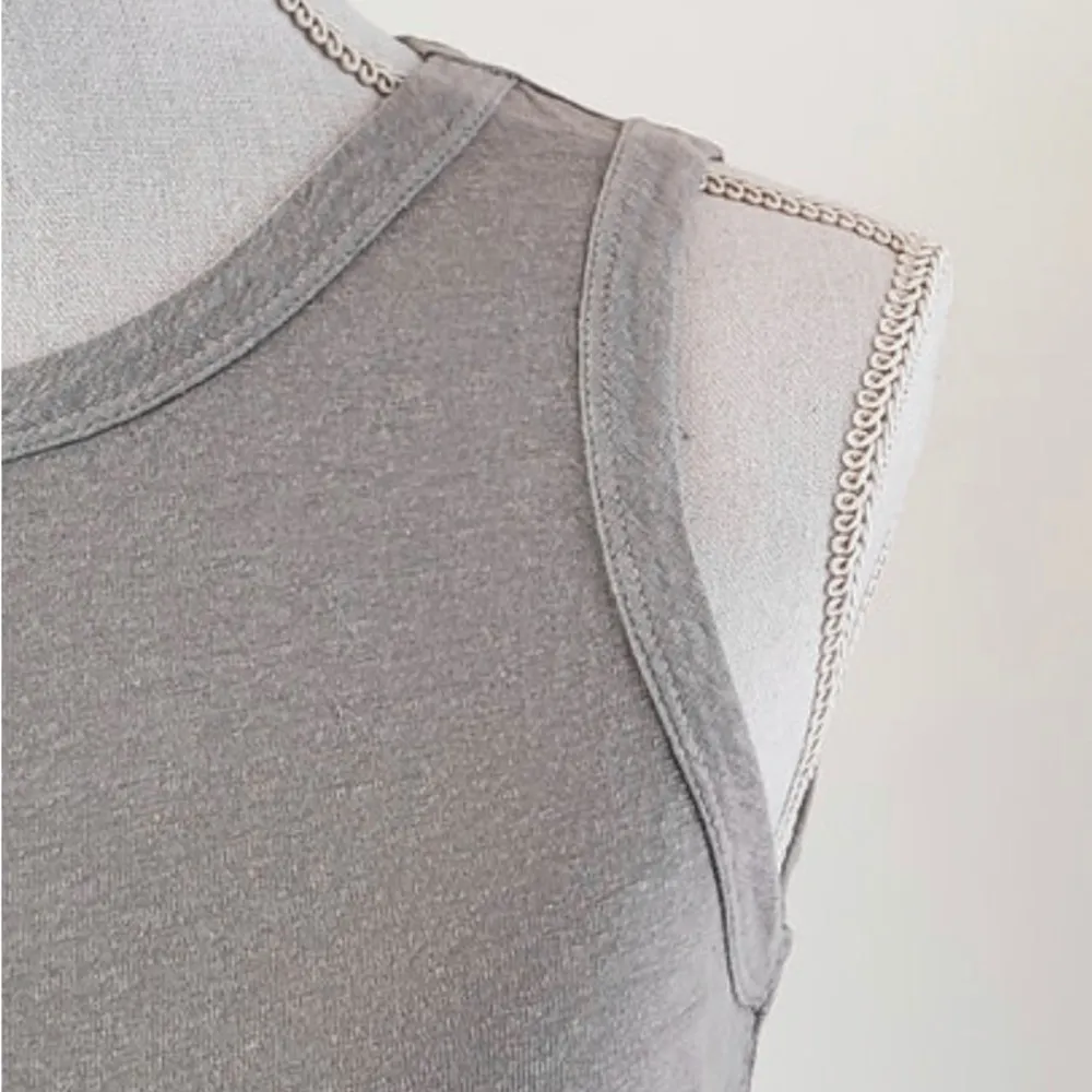 NWT  Split Hem Navy Tank: Small - Image 7