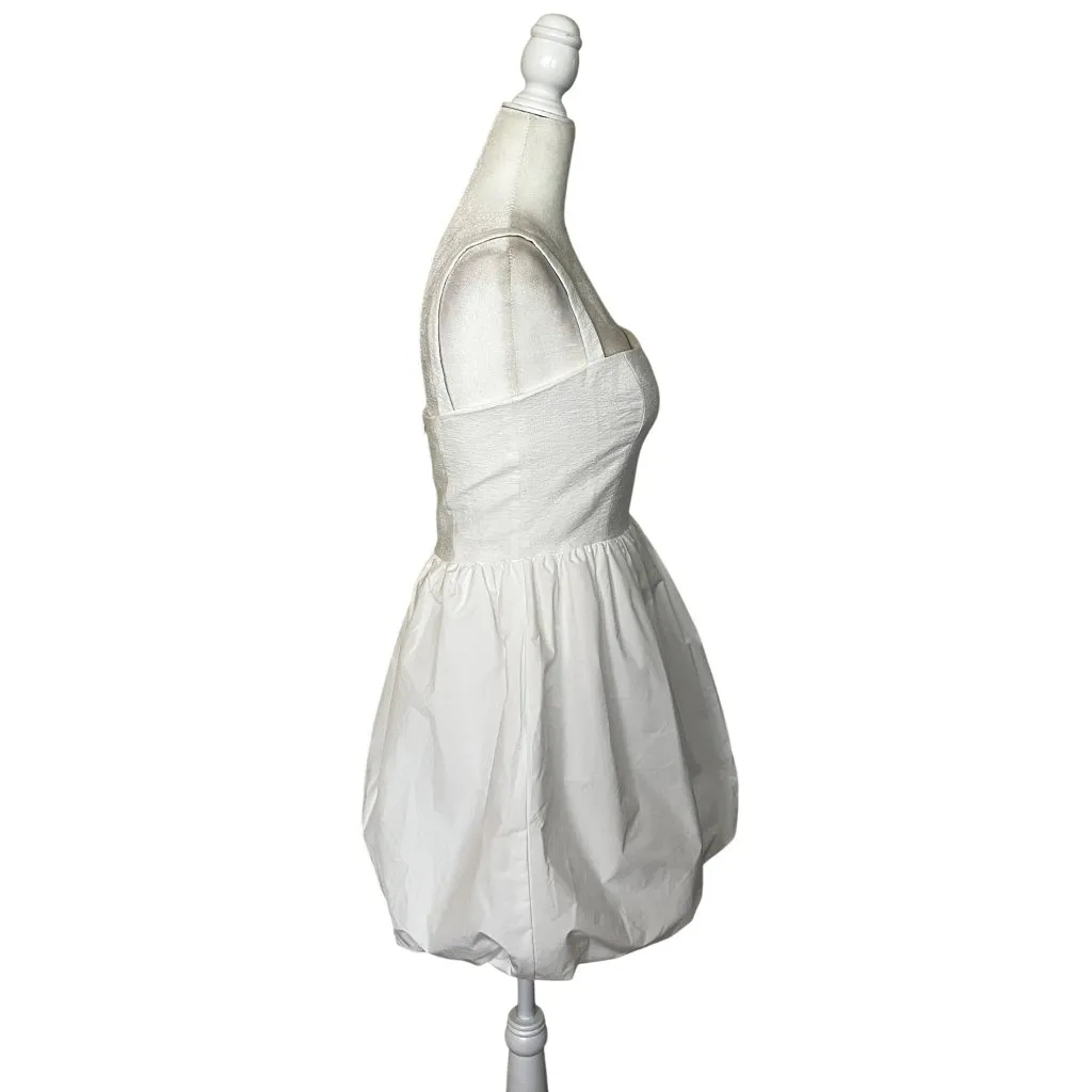 Amanda Uprichard Christine Dress in White Small New Womens Mini Halter - Image 6