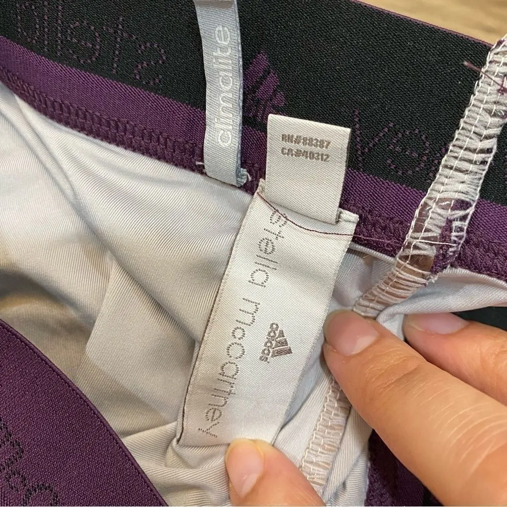 Stella McCartney Adidas Leggings Clima Bamboo Tights Gray Size XS - Image 5