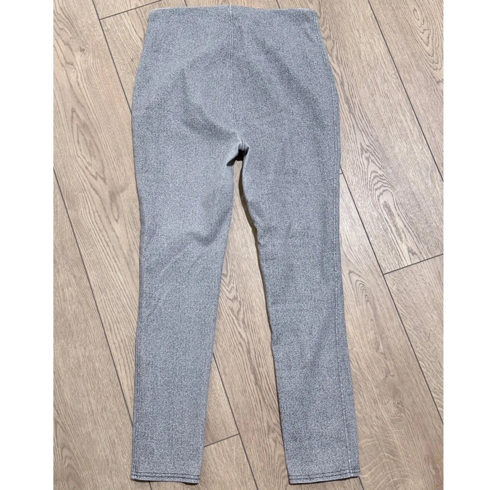 Lysse New York Womens L Large Pull On Textured Knit Slim Leg Ankle Pants Legging - Image 6