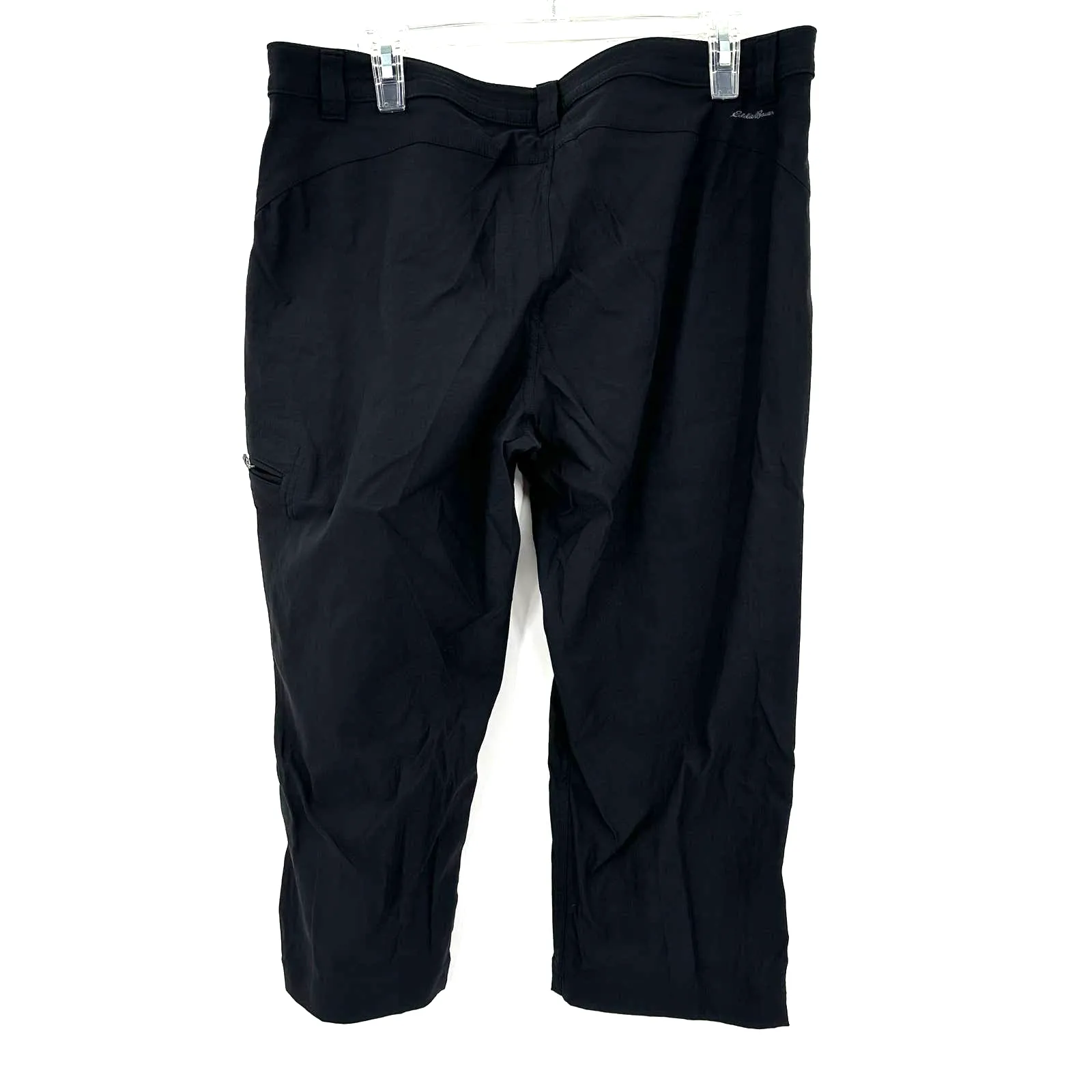 Eddie Bauer size 16 womens capri pants black outdoors wear‎ hiking - Image 2